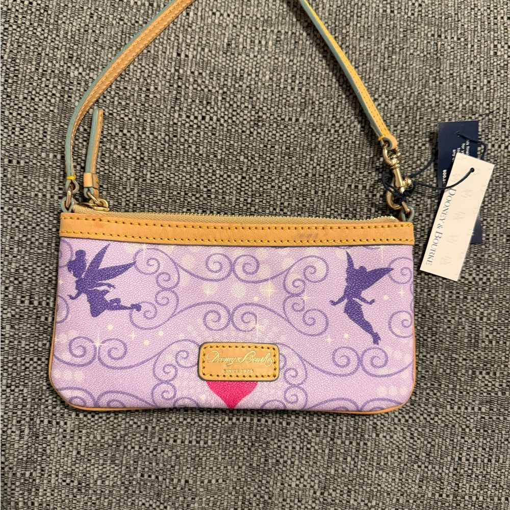 Dooney & Burke Disney tinkerbell wristlet